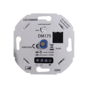 LED DIMMER 3-200W UNIVERSEEL (aangeraden voor lagere wattages)